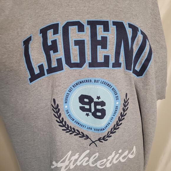 Rue21 Gray Legend 96 Athletics T-Shirt - Size 2X - Picture 2 of 13